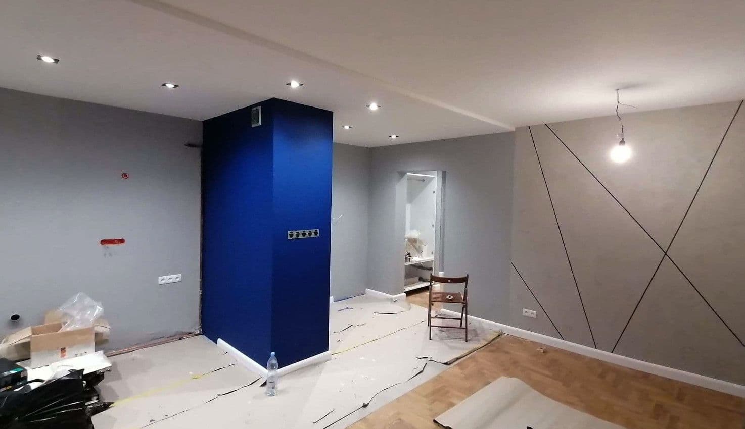 Remont salonu Świdnik – wykończenie i aranżacja wnętrz